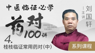 刘国轩-中医临证必学药对100讲系列课程（四）桂枝临证常用药对（中）