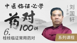 刘国轩-中医临证必学药对100讲系列课程（六）桂枝临证常用药对